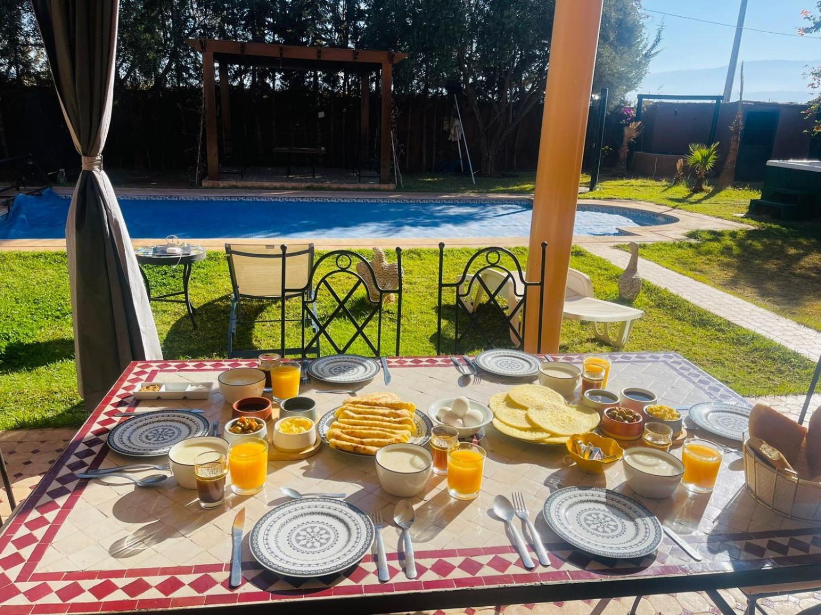 Ilafe Farmhouse, Villa Avec Piscine Chauffee Privee Et Jacuzzi Pour Familles Marrakesh Ngoại thất bức ảnh
